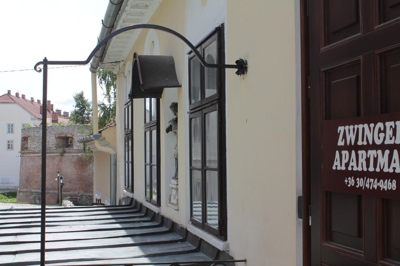Zwinger Apartman Sopron Exteriör bild